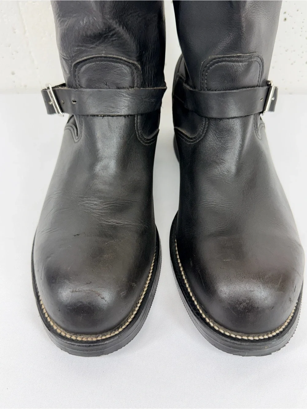 Vintage CHIPPEWA Men's Size 13 E Engineer Motorcycle Steel Toe Boots #27863